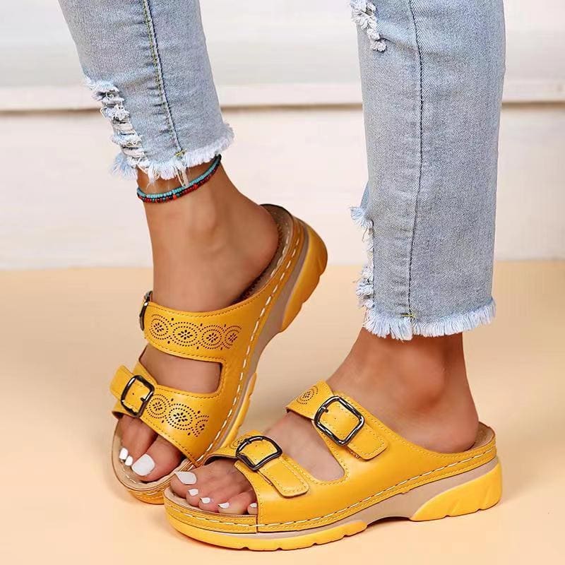 Sandália Birken Feminina Couro